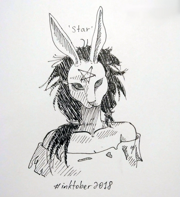 Masked Rabbit by Lobo