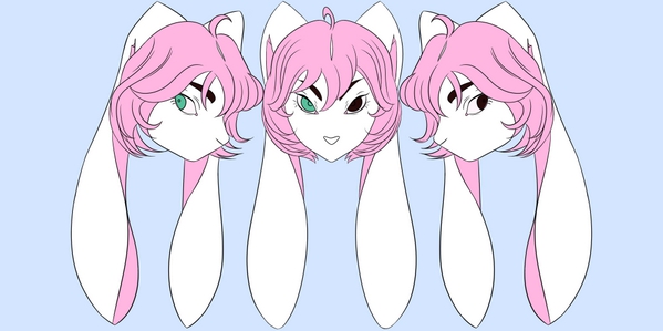 Heterochromia Rabbit Concept by Lobo