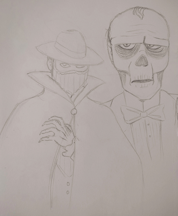 Leroux's Erik, Sketch by Lobo