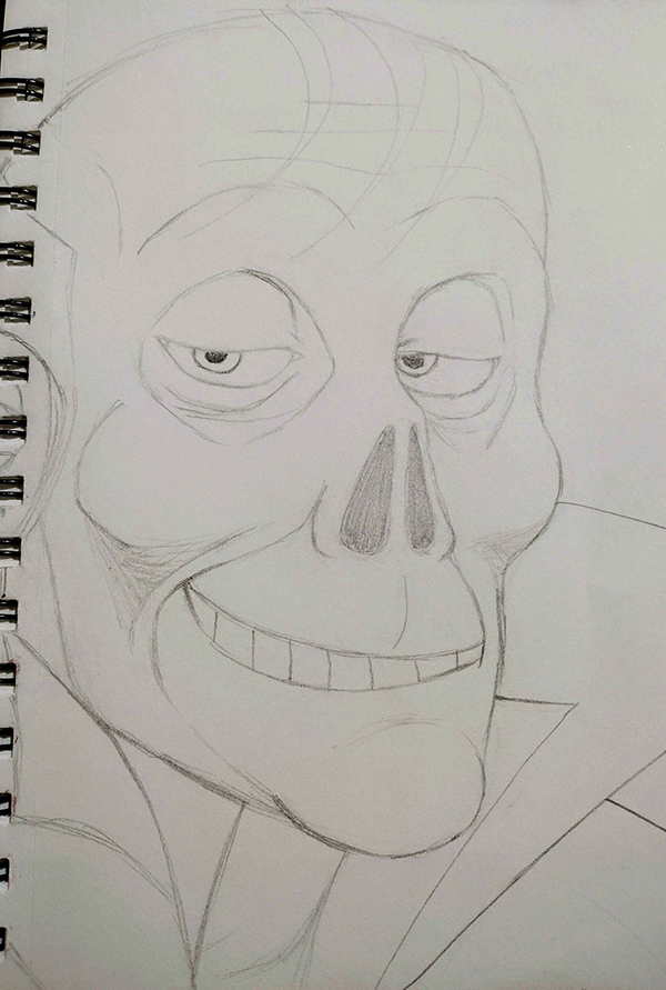 Smug Erik Sketch by Lobo